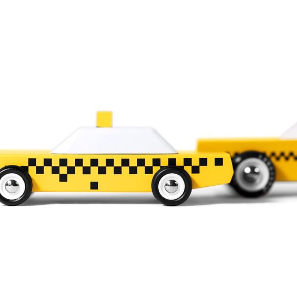 NWT Candylab Wood Car Large Junior Taxi - Picture 2 of 2